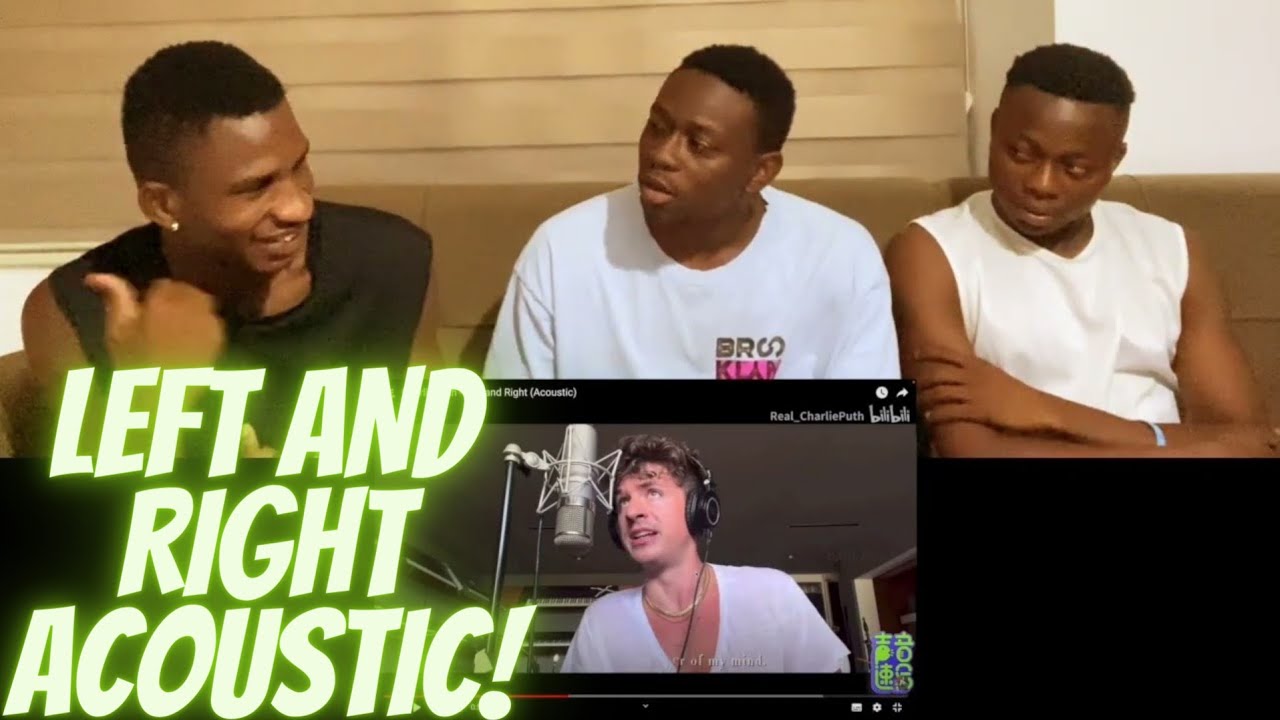 Charlie Puth Left and Right (ft. Jungkook) Acoustic | REACTION