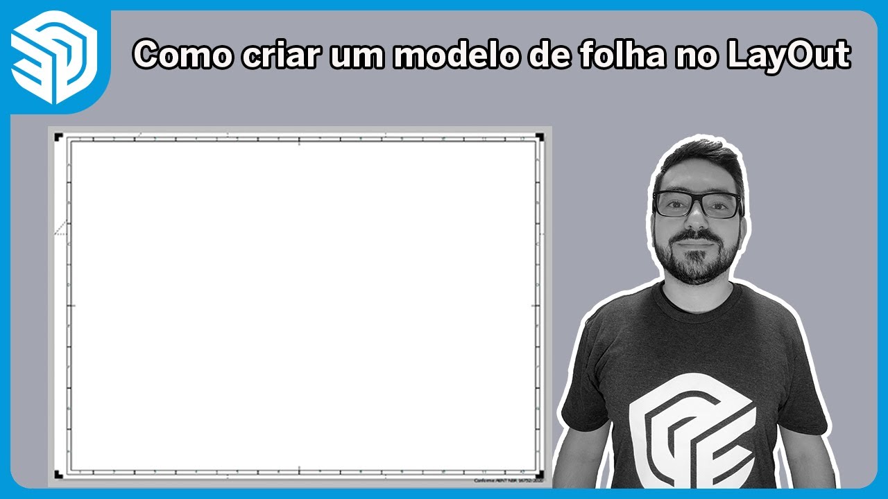 Como criar um modelo de folha no LayOut