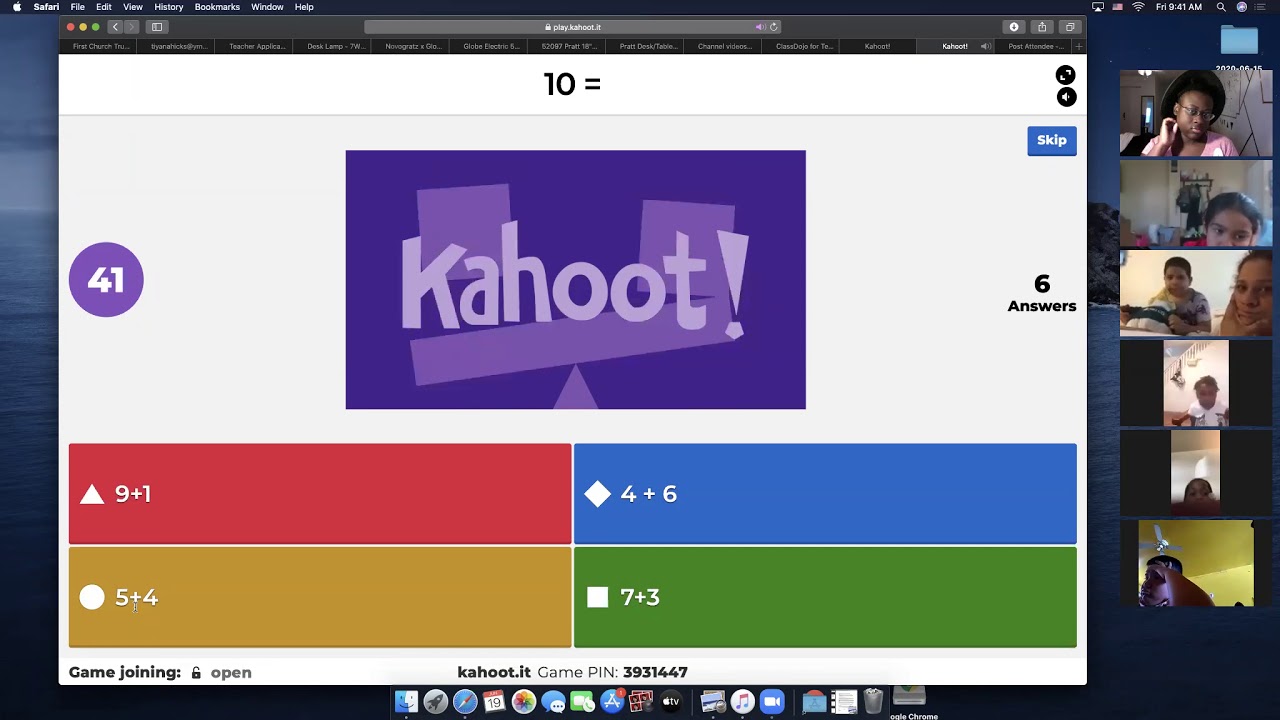 Grade 1 Math Overview Kahoot Game LIVE Lesson!