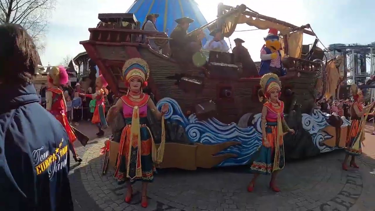 Ed´s Adventure Parade mit Showstop NEU 2022 | Europapark Show