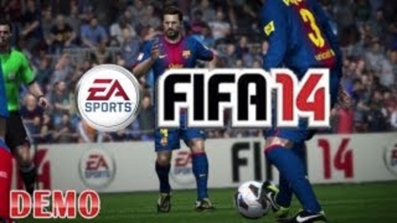 FIFA 14 - Demo - FC Barcelona vs. AC Milan [PC/PS3/X360] [Gameplay]  [HD+]