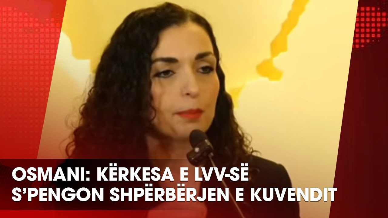 Osmani: Kërkesa e LVV-së nuk e pengon shpërbërjen e Kuvendit pa masë pezulluese nga Kushtetuesja