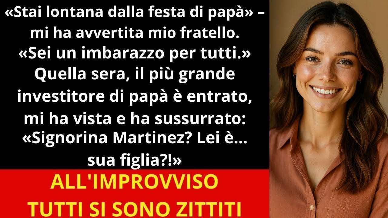 Mi hanno esclusa dalla festa di papà…Ma il suo socio mi ha riconosciuta ed è rimasto senza parol
