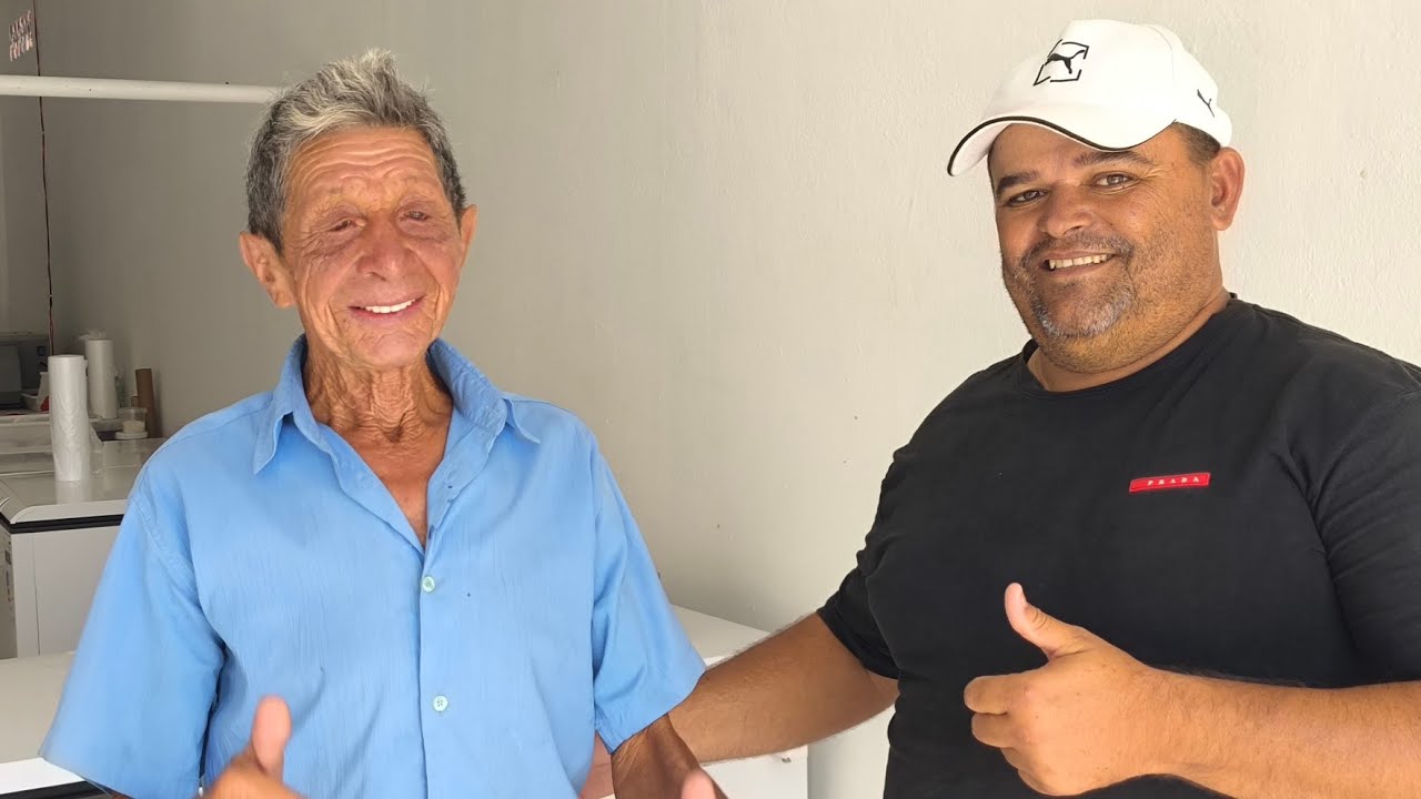 O AGAMENON É FOLGADO AÍ GOSTA DA RESENHA JUNTO COM NALDINHO DO AÇOUGUE PAI E FILHO SÃO VICENTE DO 