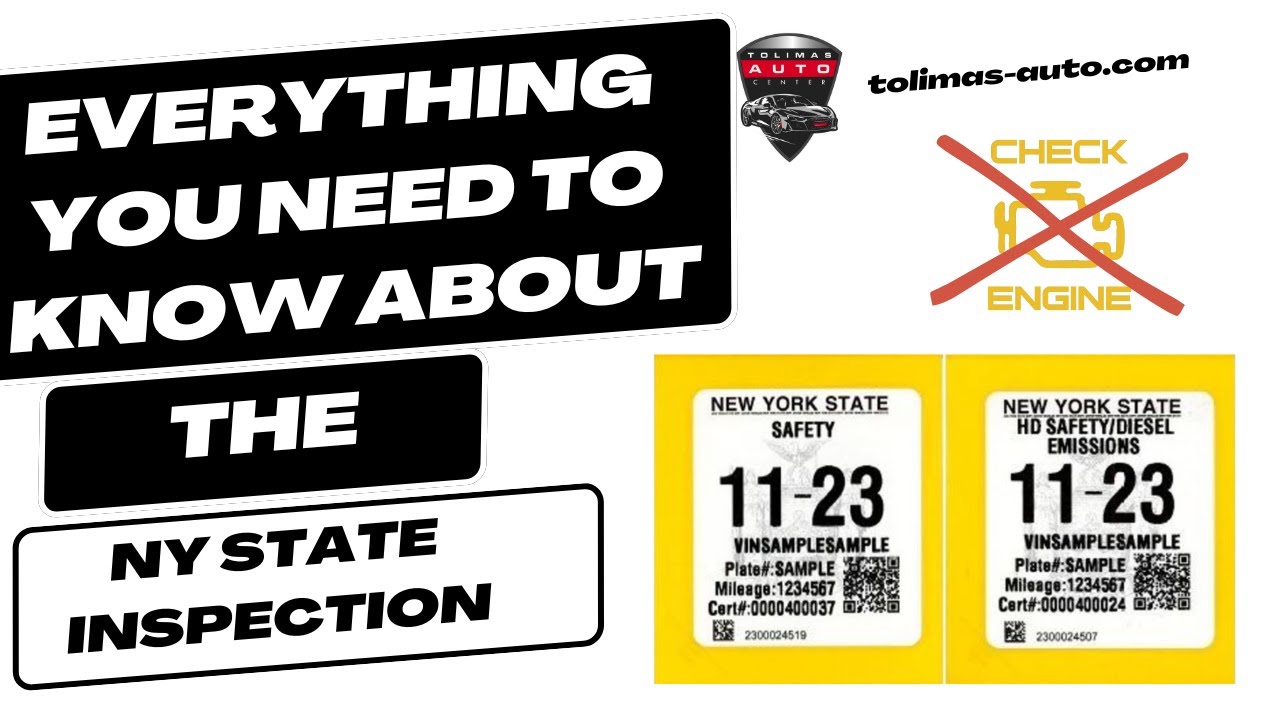 You Won't Pass Your NEW YORK STATE INSPECTION Without Knowing This!