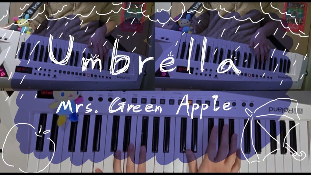 Mrs. GREEN APPLE umbrella COVER.