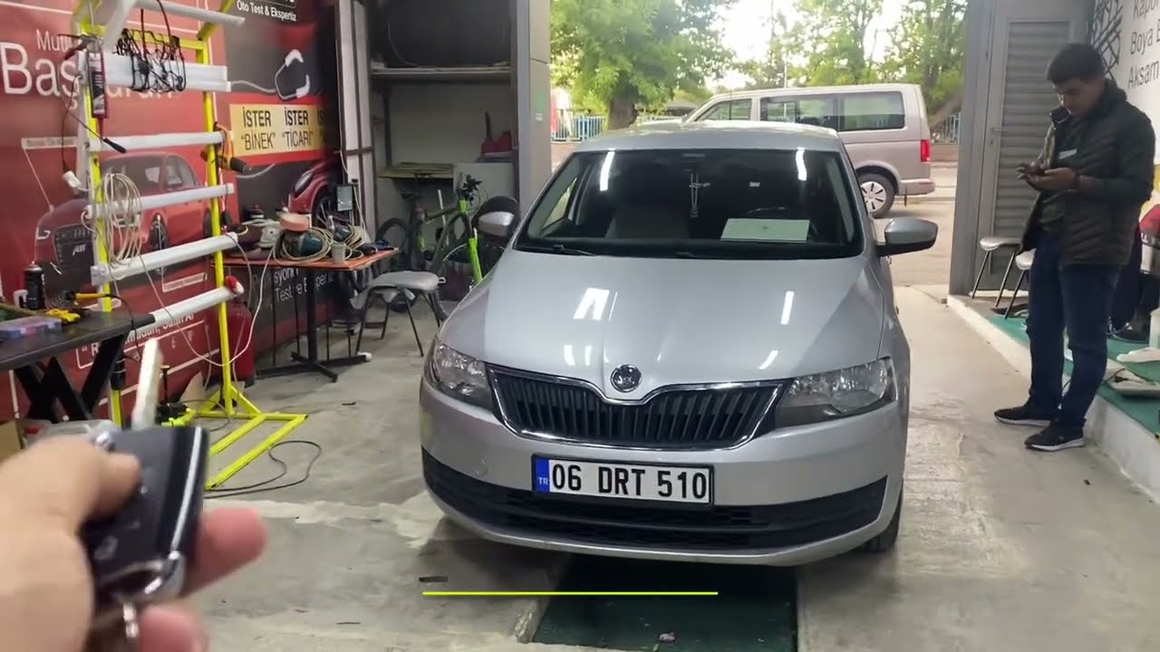Skoda Rapid Bluetooth Modülü Montajı Gizli Özellik Kodlama
