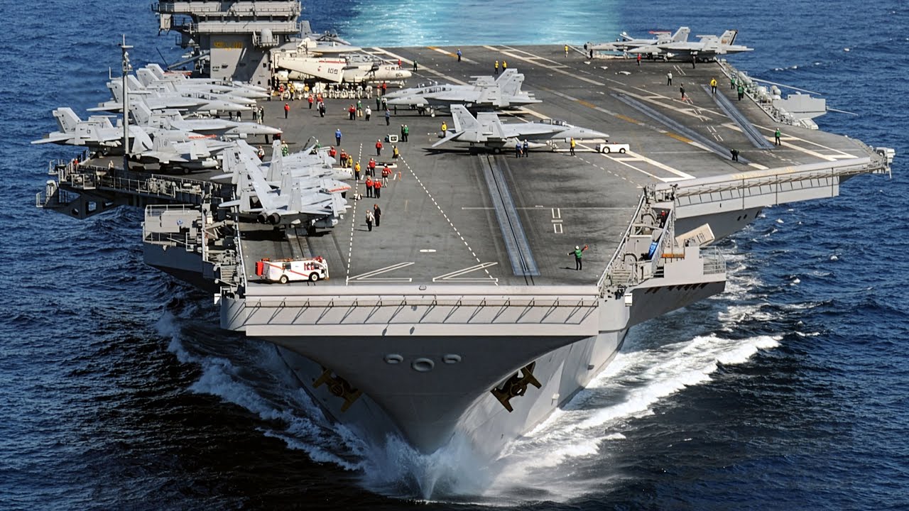 THE LAST NIMITZ: USS George H.W. Bush (CVN 77) Dominates the Atlantic!