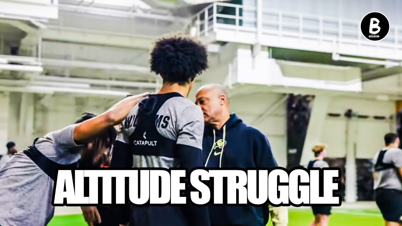 Coach Prime New Colorado Buffs Not In Shape Throwing Up In Practice