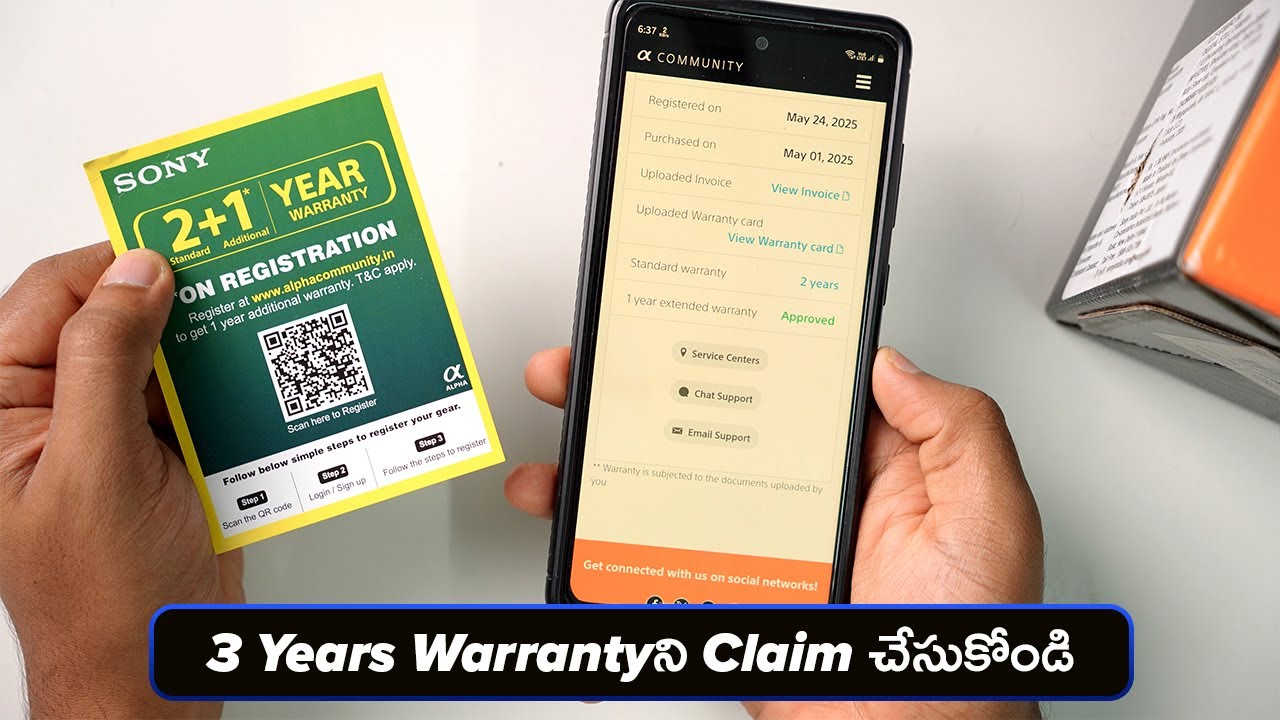 How To Claim Sony Camera Warranty? - Registration Full Process