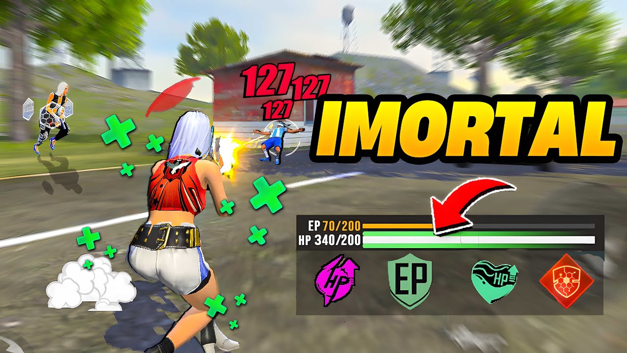 VIDA INFINITA COM O PODER DESSES PERSONAGENS!! MELHOR COMBO DE HABILIDADES DO FREE FIRE