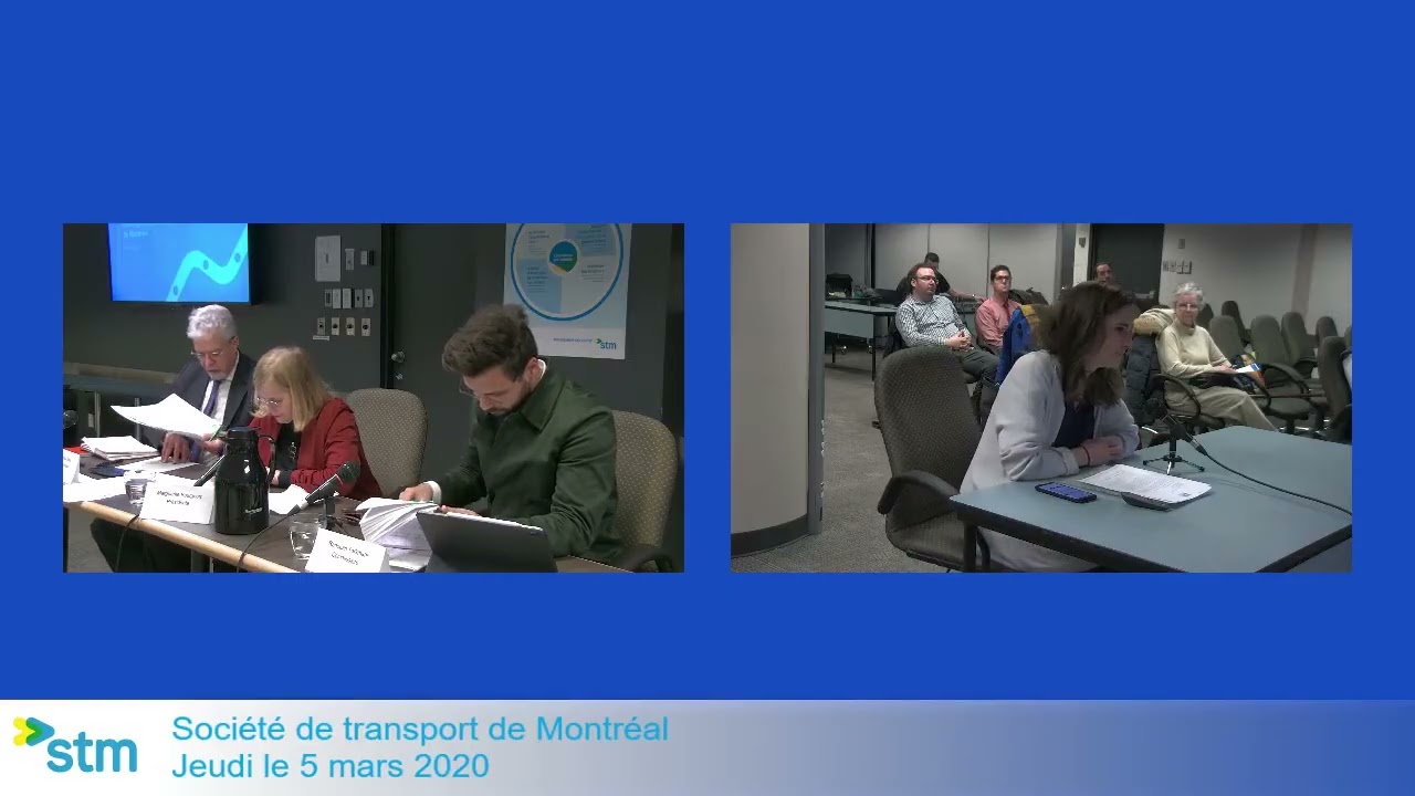 Consultation prolongement ligne bleue : séance d’expression des opinions du 5 mars 2020