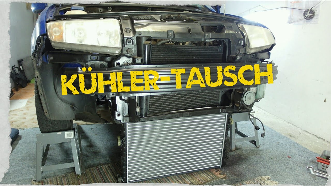 Kühler tauschen VW, Audi, Seat, Skoda Fabia 1,4 16V ohne Schlossträger-Ausbau