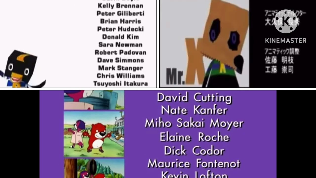 Blue’s Clues, Midnight Horror School, PB&J Otter & Pecola Credits Remix