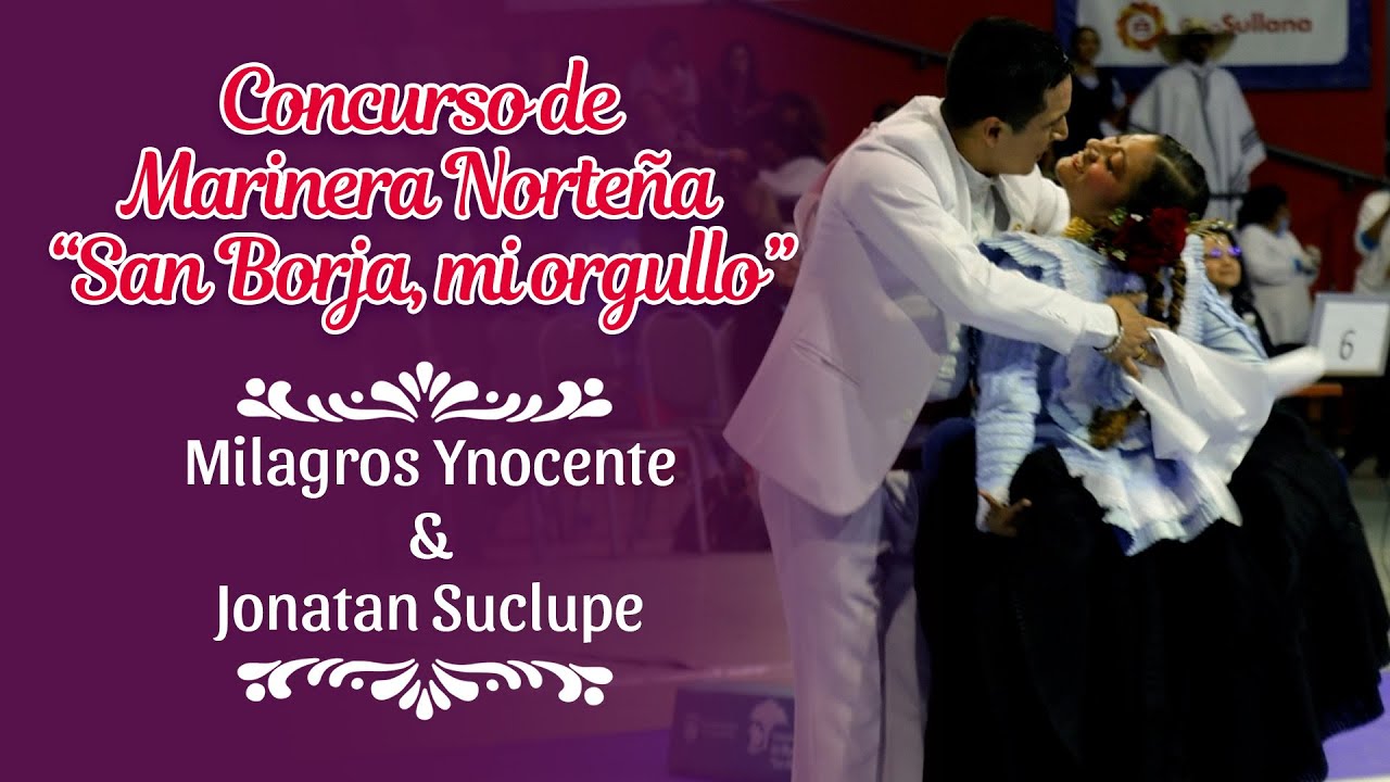 😍 ESPOSOS BAILAN MARINERA Al compás de la 32🥁| Milagros Ynocente y Jonatan Suclupe FINAL SENIOR