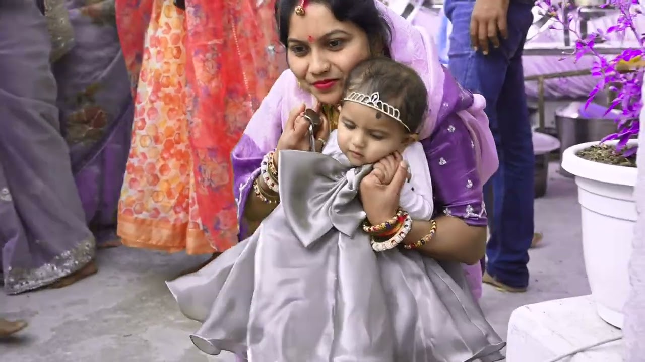 खुशी का नामकरण संस्कार🥰❤️♥️ Part 3