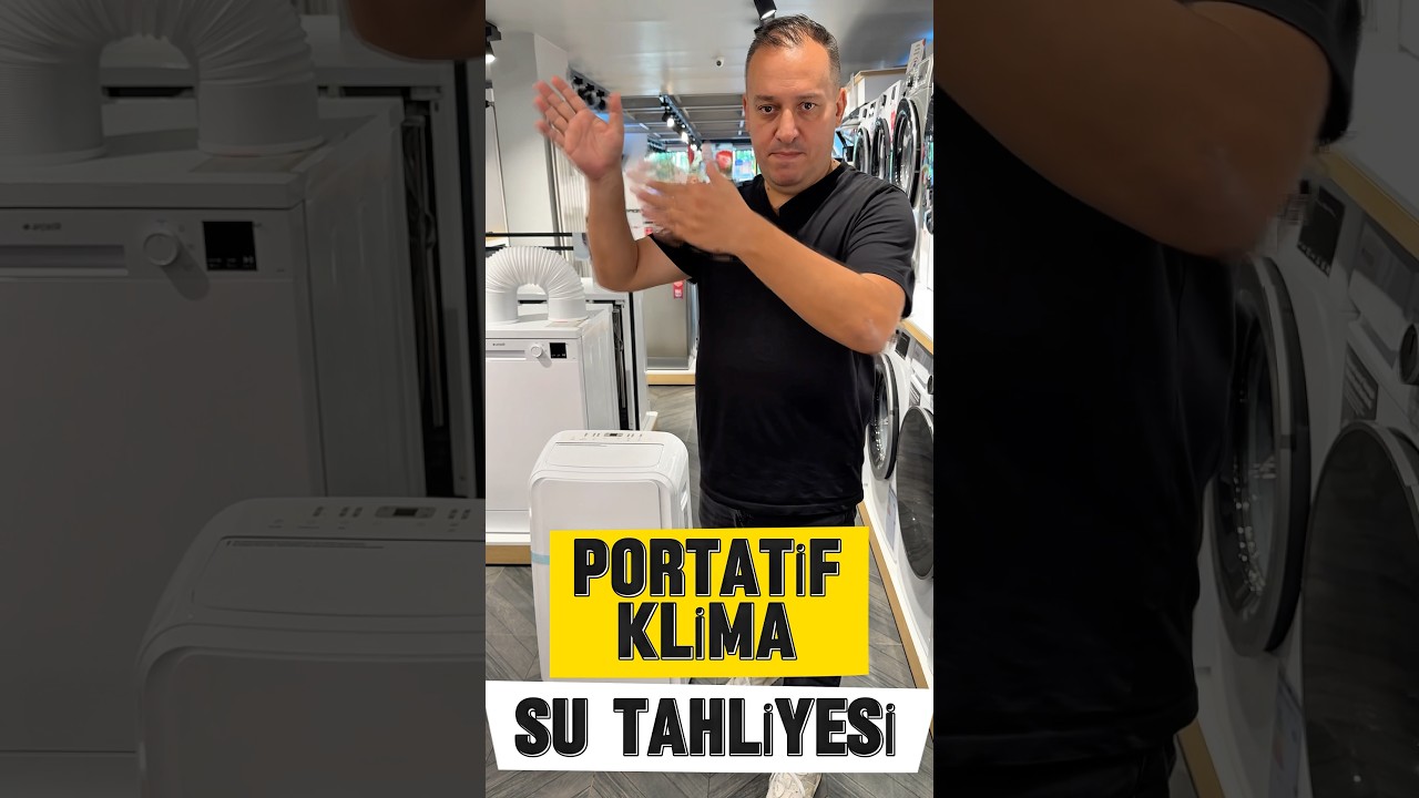 Portatif Klima Su Tahliyesi Nasıl Yapılır ?