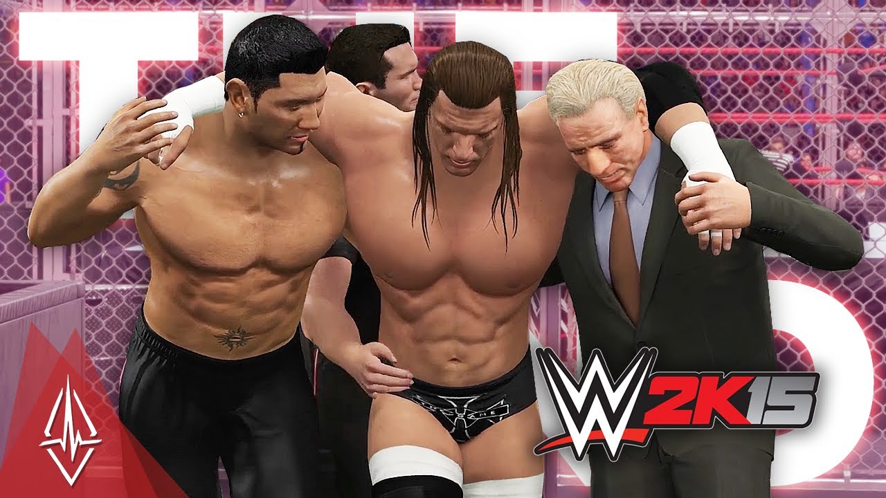 WWE 2K15 2K Showcase Mode - Best Friends, Bitter Enemies Part 5 ENDING - HHH vs HBK One Last Time!