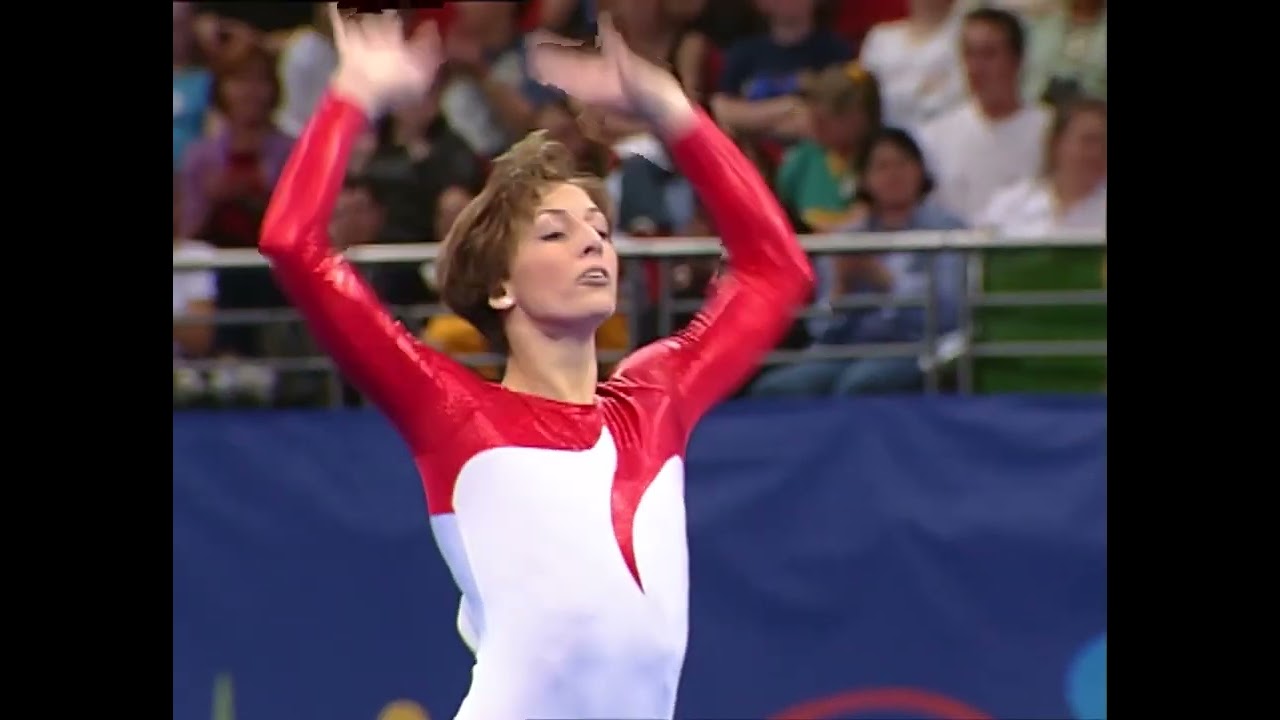Yvonne Tousek (CAN) 2000 Olympics QF FX [1080p60]