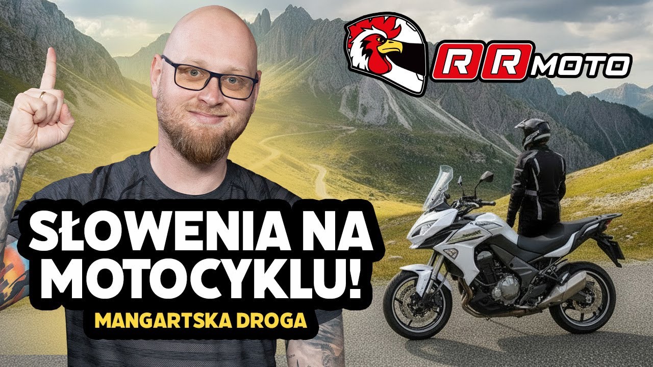 Słowenia na Motocyklu! Mangartsko Sedlo, Vršič i Mangartska Droga.