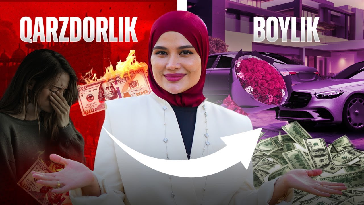 Qarzdorlikdan qutulish va BOY BO'LISH texnikasi | IMAN AKHMEDOVNA