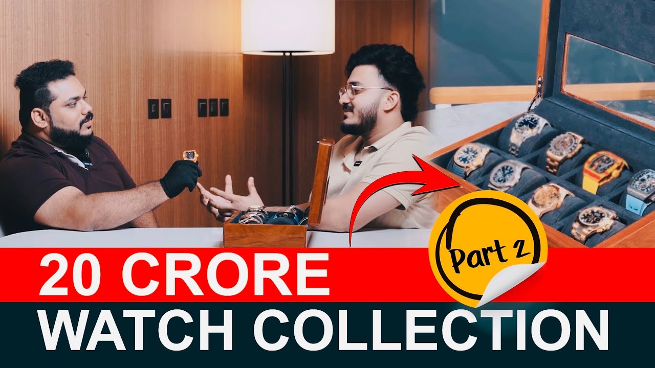 20 Crore Malayali Watch Collection Video | Part 2 | Chronograph by Effin