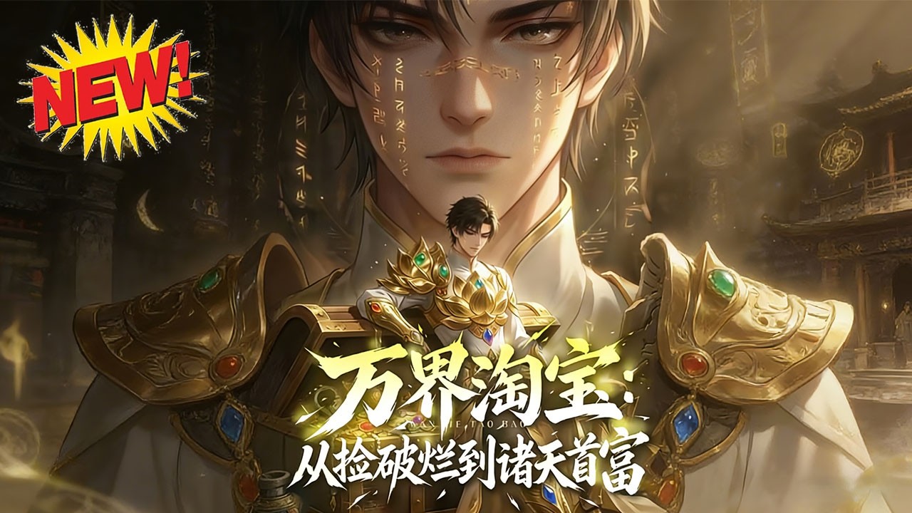 ⚡【新番速递】《万界淘宝：从捡破烂到诸天首富》垃圾场淘宝！郑智凡凭变废为宝系统，鉴定修复合成，捡漏发家，横扫万界成诸天首富！#玄幻 #系统 #逆袭 #漫剧 #爱看动漫