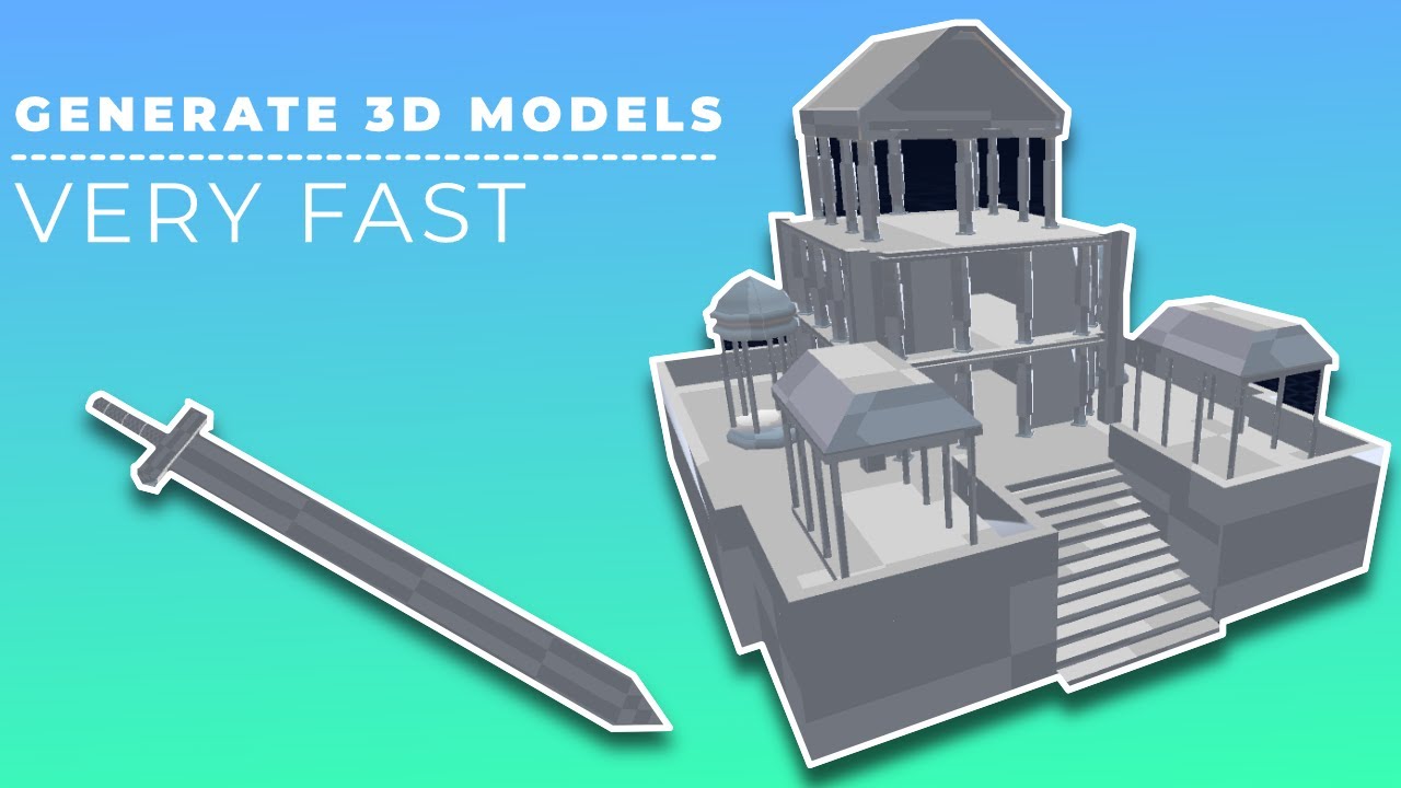Game Developers NEEDS THIS! Generate 3D Models fast (Sloyd AI)