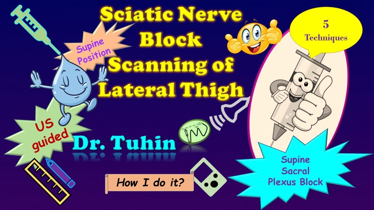 Ultrasound Scanning Principles for Supine Lateral Sacral Plexus or Sciatic Nerve Block @DrTuhinM