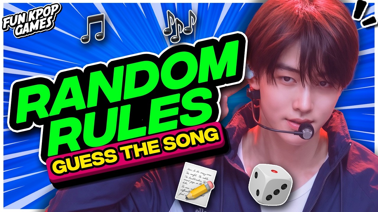 ⭐️🎲 GUESS THE KPOP SONG BY A RANDOM RULE | KPOP QUIZ - FUN KPOP GAMES 2026