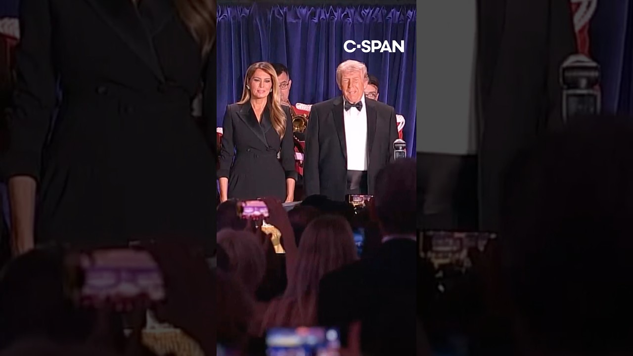 President Trump and First Lady arrive at White House Correspondents&rsquo; Dinner