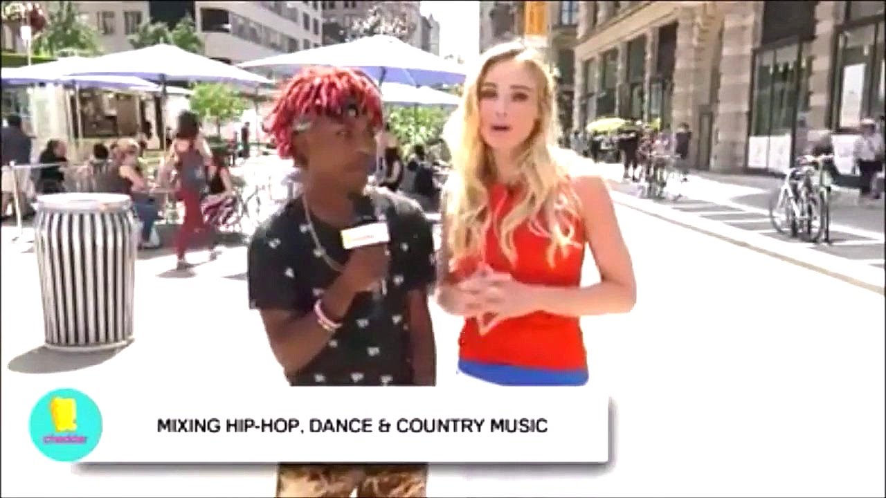 YvngSwag Big Green Tractor REMIX Video Ends Racism Interview @Cheddar Tv News CREW