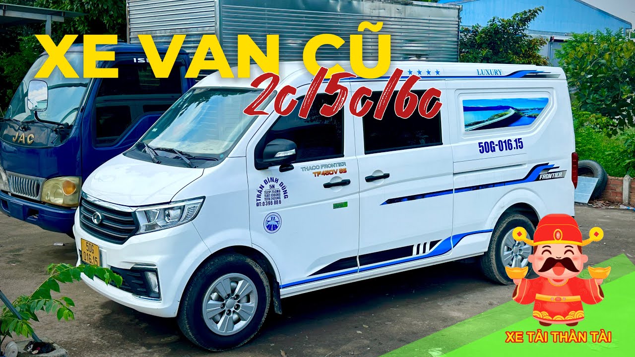 Xe tải Van cũ 2 chỗ 5 chỗ 6 chỗ - Trả góp HCM | Xe tải Thần Tài