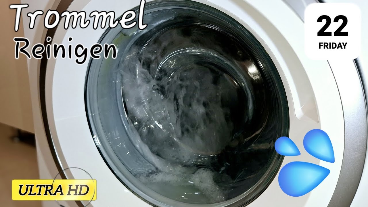 ОЧИСТКА БАРАБАНА 90°С 1200 ОБ/МИН / TROMMEL REINIGEN 90°C 1200 U/MIN