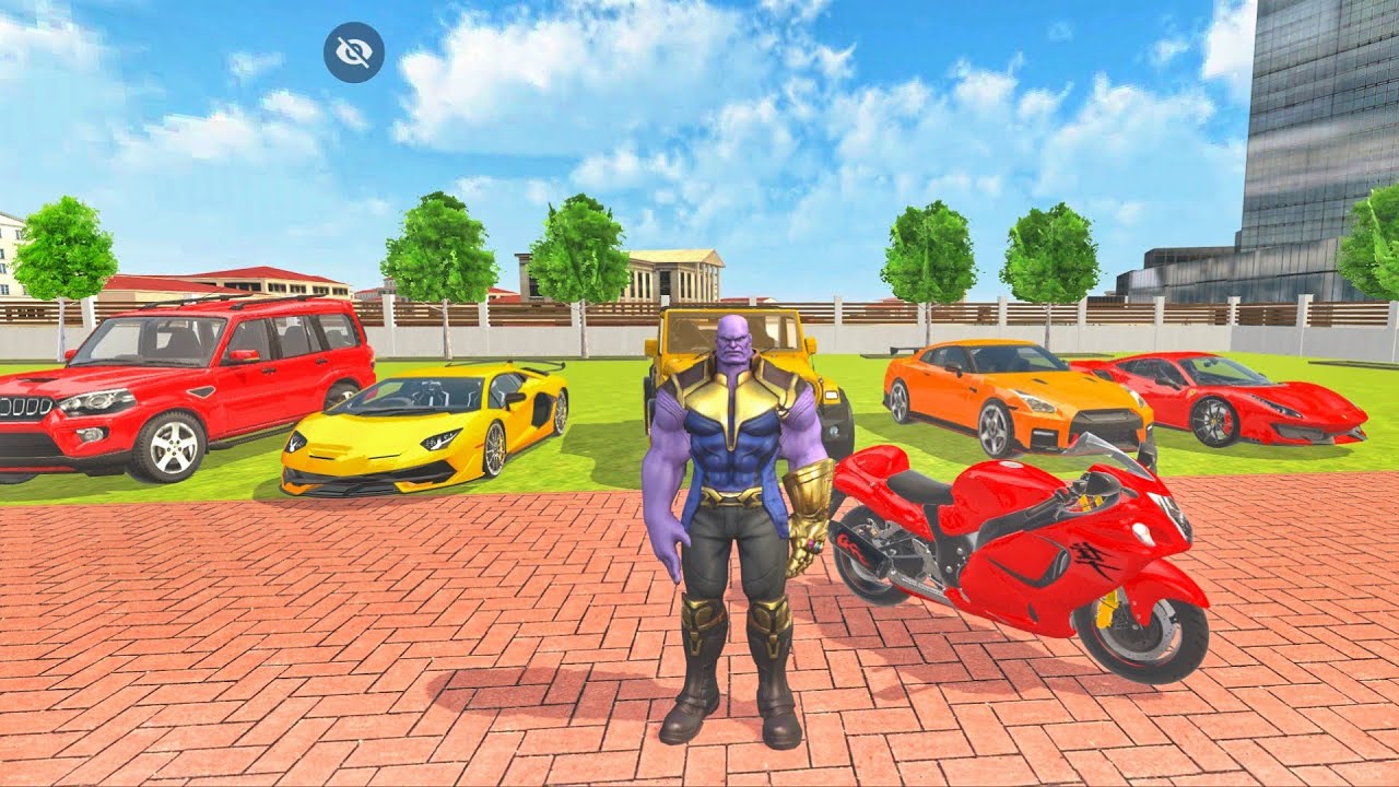 🎮Thanos Purchase New Thar Car 🚗& Police Car 💥🚑 Franklin And Shinchan 💥 Indian Theft Auto Simulator