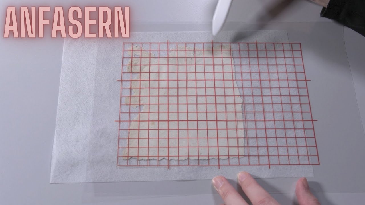 Anfasern von Papier