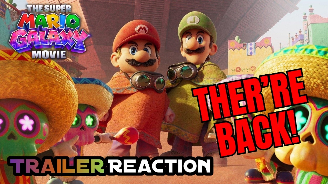 Trailer Reaction | The Super Mario Galaxy Movie (Yoshi First Look)