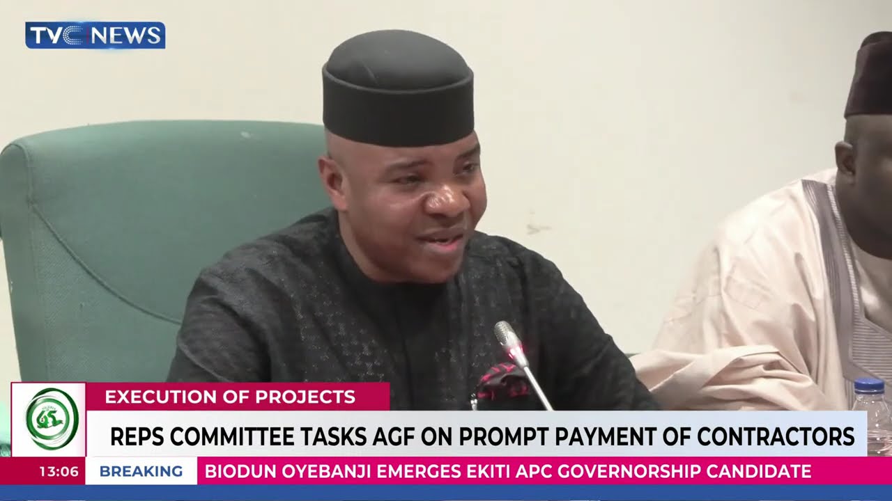 Reps Committee Tasks AGF On Prompt Payment Of Contractors
