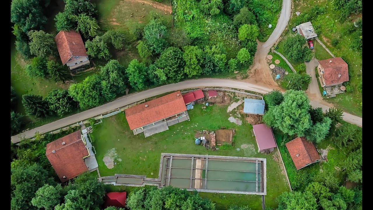 Selo Štedrić Istočna Bosna Podrinje - Dron Mavic Pro