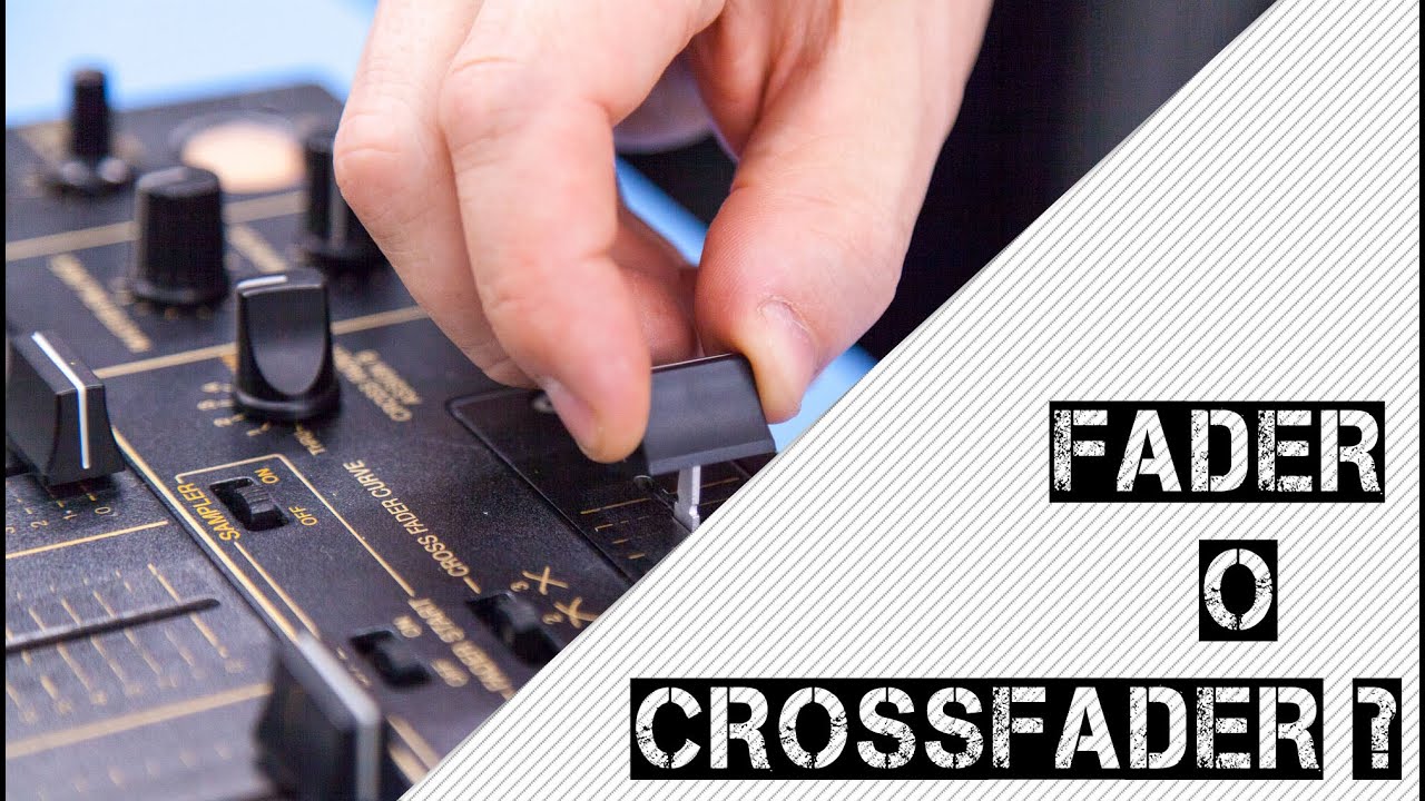 ¿Se mezcla mejor con el  Fader o Crossfader ?