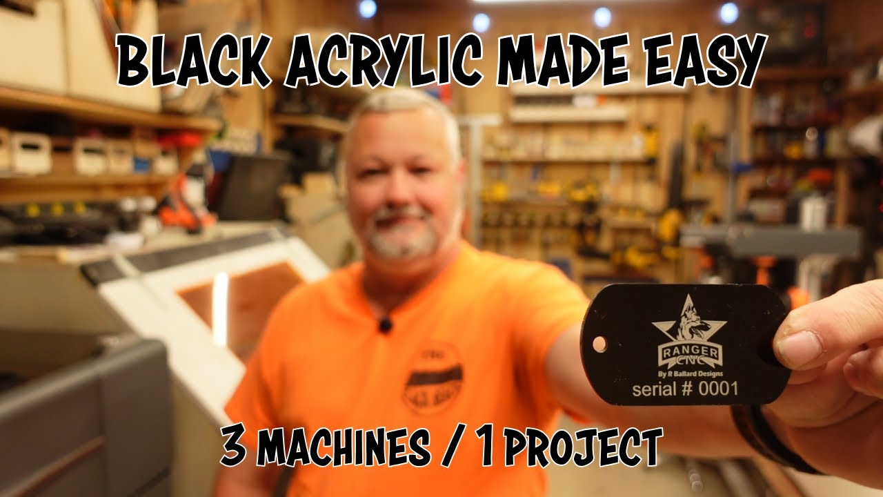 Black acrylic made easy