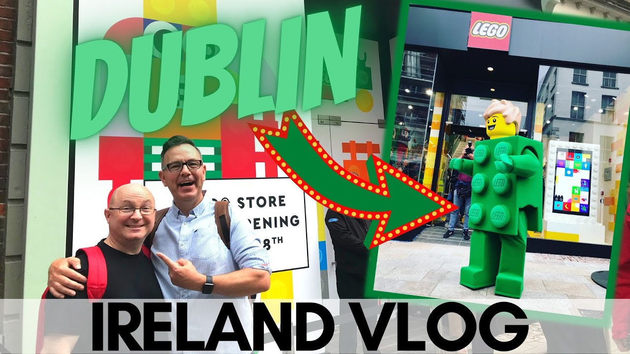My Visit To The Grand Opening Of The LEGO STORE DUBLIN | Vlog