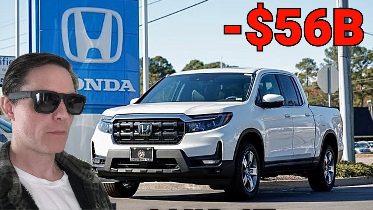 Как Honda потеряла 56 миллиардов долларов из-за Ridgeline