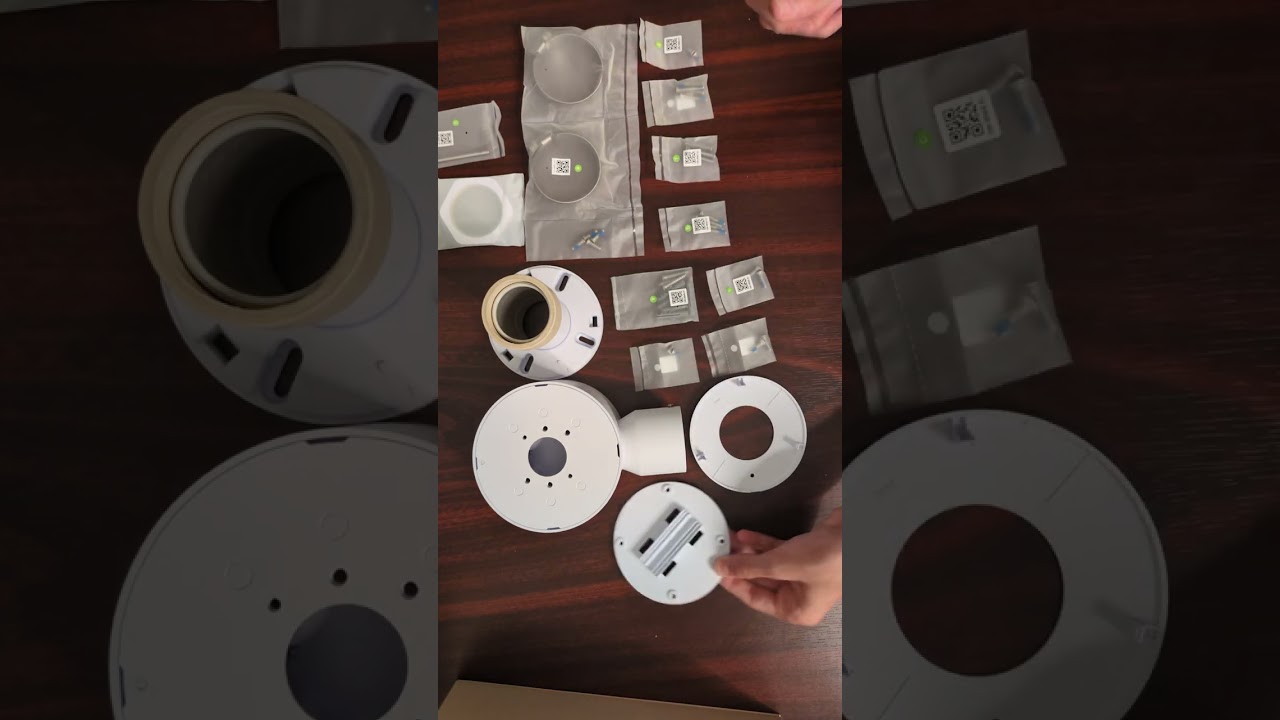 Ubiquity Unifi Camera Dual Mount UACC-Camera-DM-W #unboxing