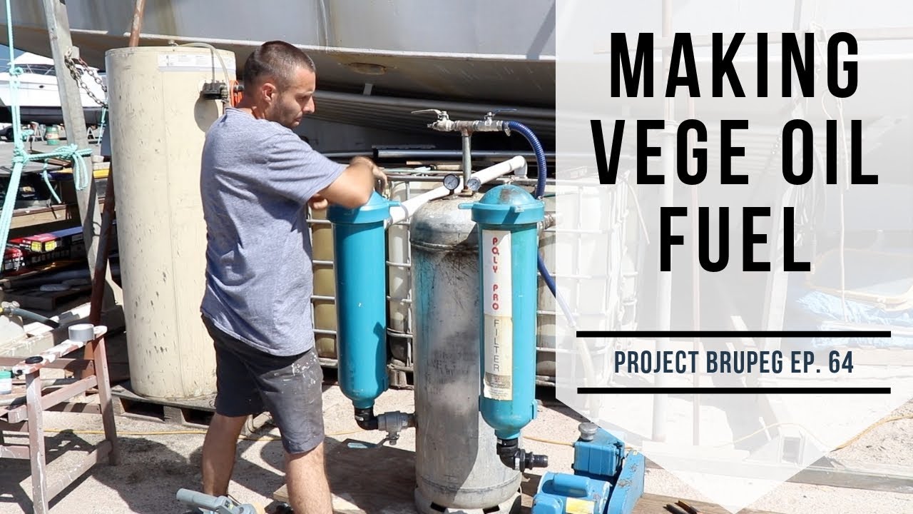 Making Vege Oil Fuel - Project Brupeg Ep. 64
