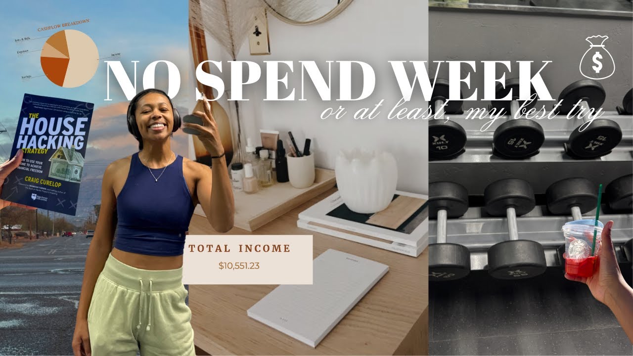 NO SPEND CHALLENGE💸| Week in my life: Financial reset, how I'm curving mindless spending