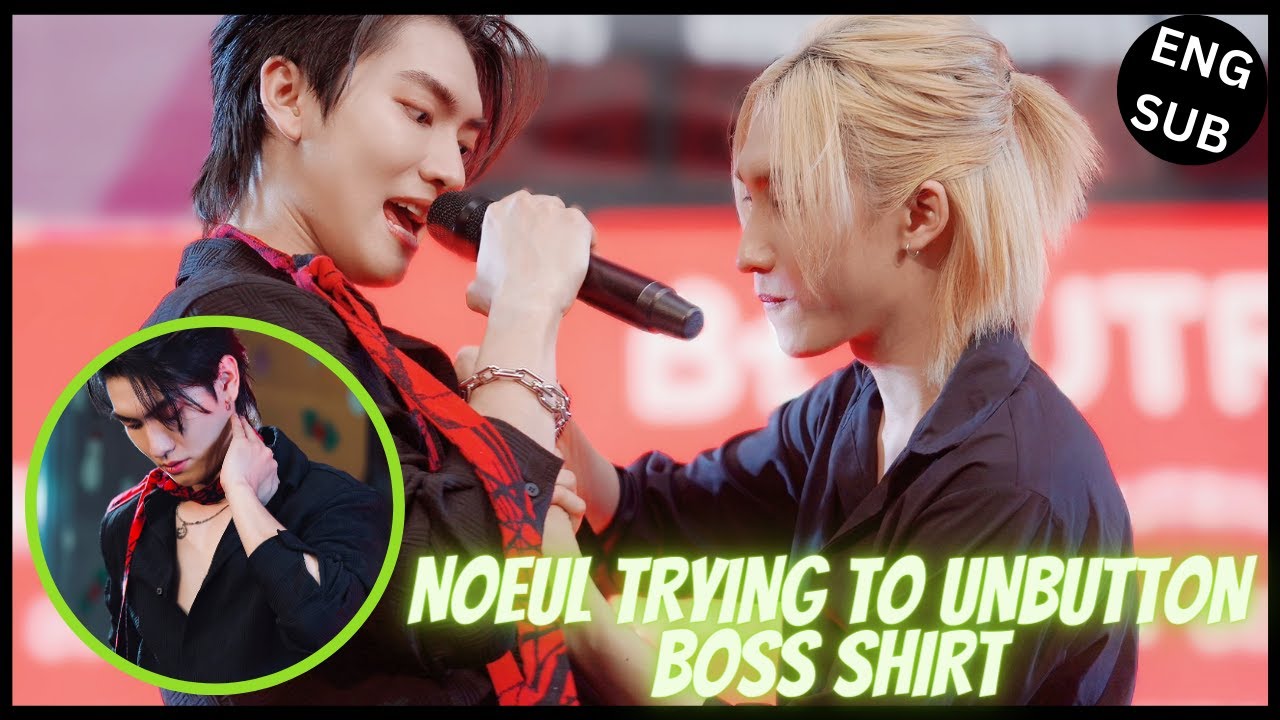 [BossNoeul] NOEUL BEING POSSESSIVE TO BOSS During BEAUTRIUM บอสโนอึลช้อปโปรหั่นครึ่ง | FLIRTY BOSS