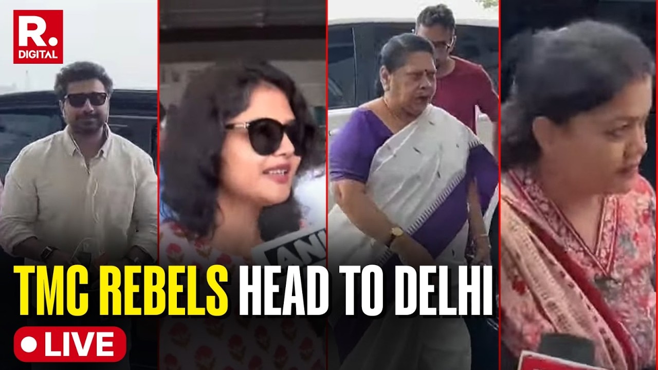 TMC MP Rebels Depart For Delhi After CM Suvendu Adhikari Cancels Visit, Kakoli Ghosh | Saayoni Ghosh