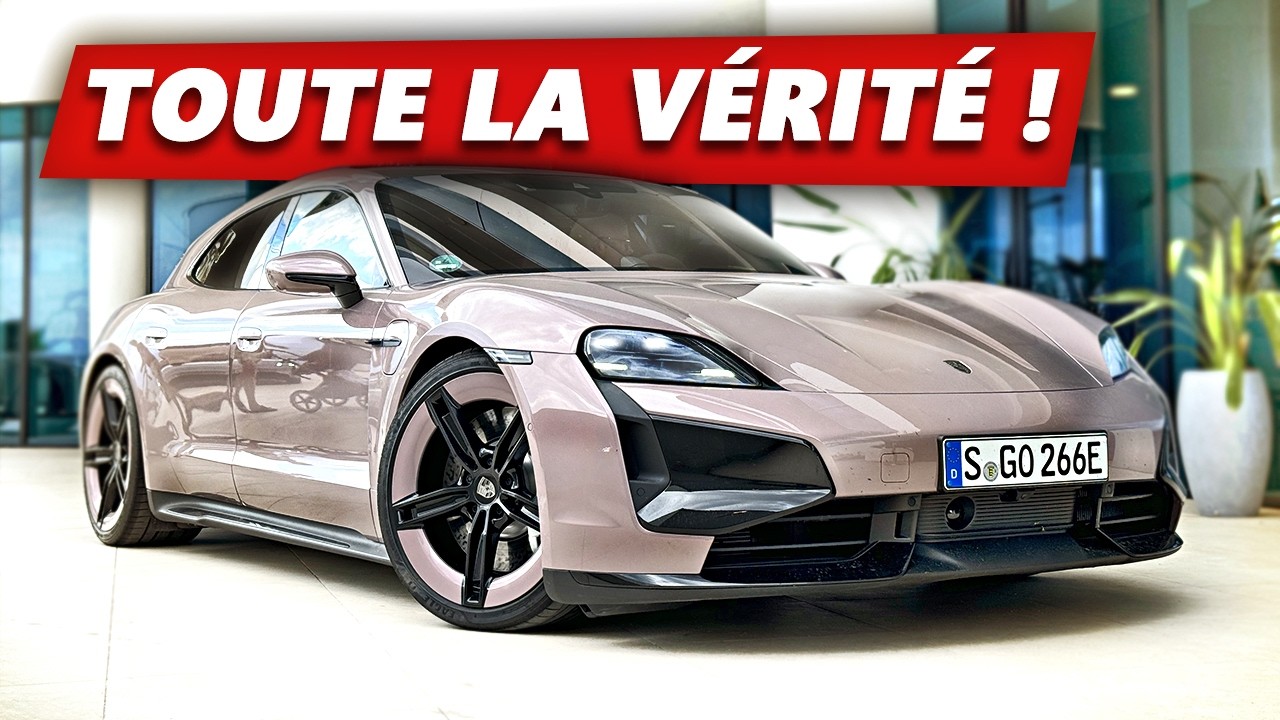 Nouvelle PORSCHE Taycan 2025, toujours plus !