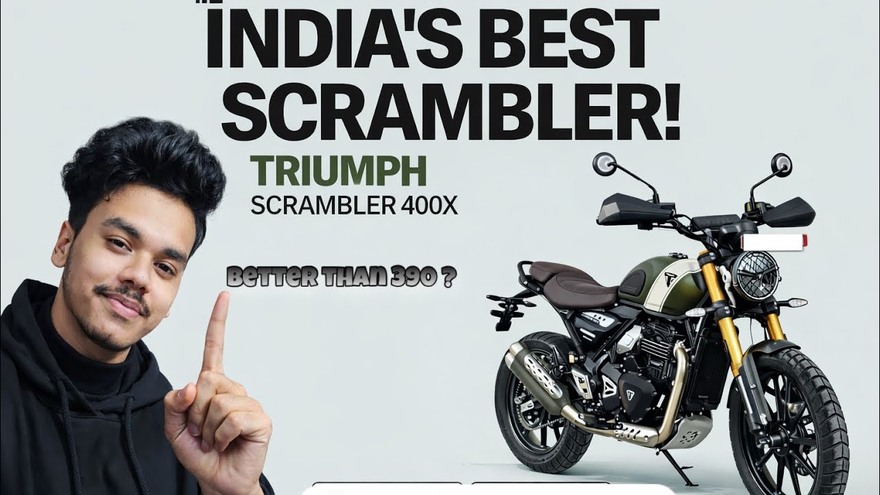 Is Triumph Scrambler 400 X Better Than 390 DUKE ? Real Life Review With Offroad Test !! Premium Bike